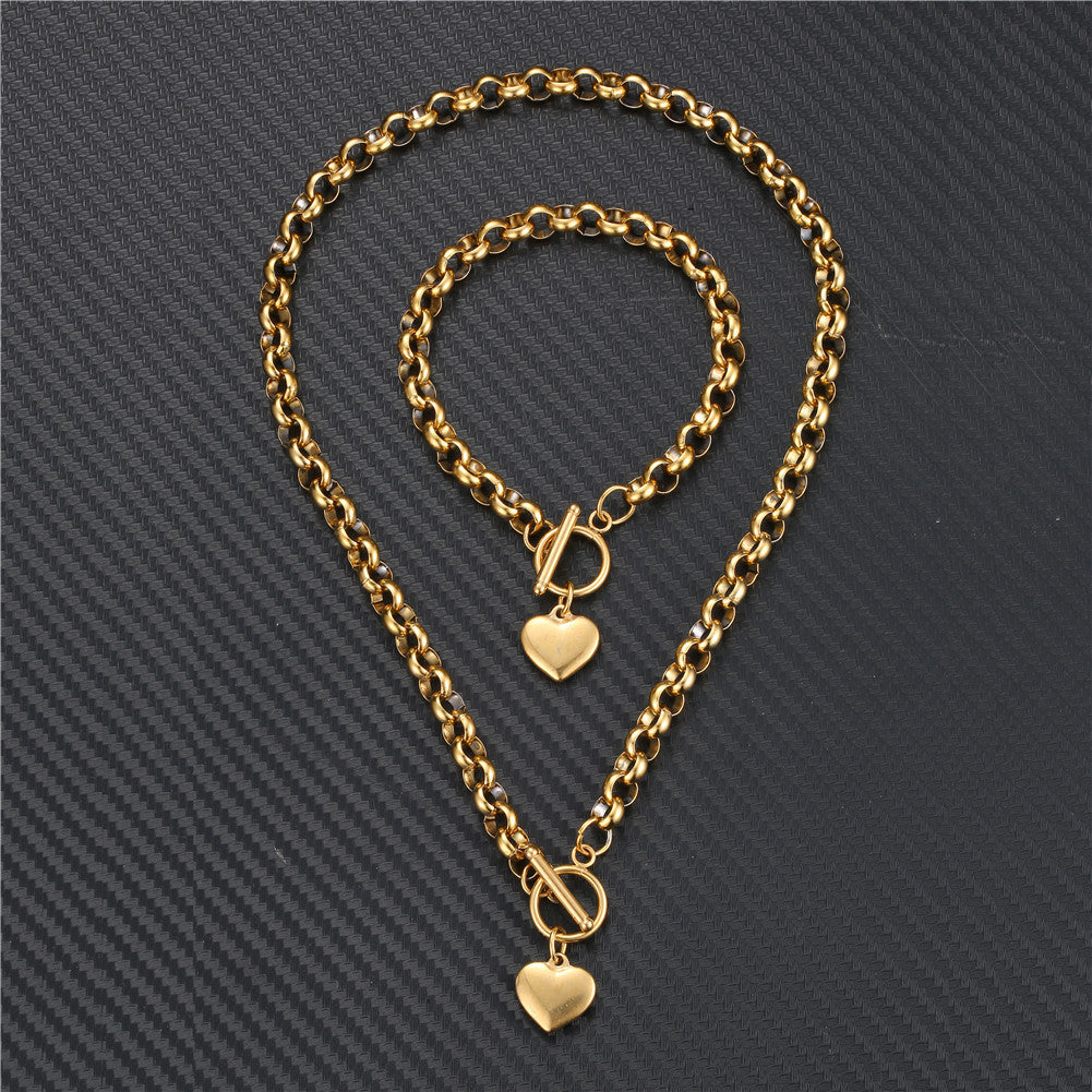 Bracelet necklace set