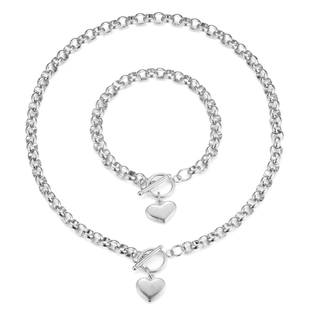 Bracelet necklace set