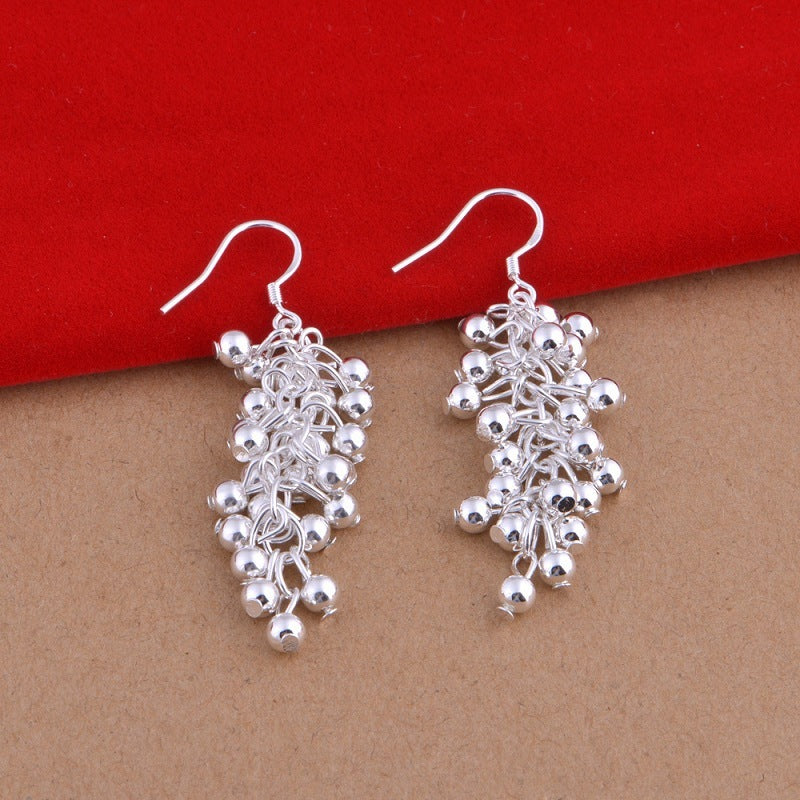 Small Wholesale Six - Line Light Beads Three - Piece Set Of Spherical Jewelry Set
