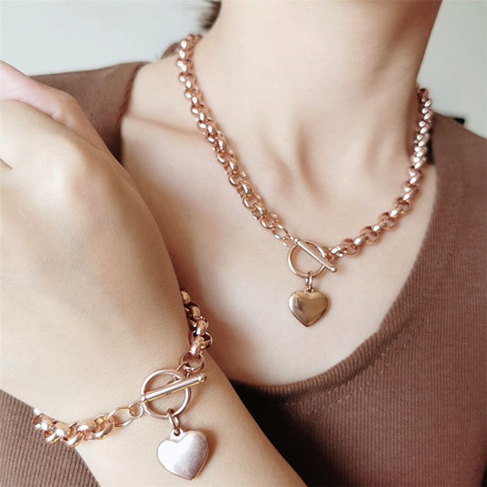 Bracelet necklace set