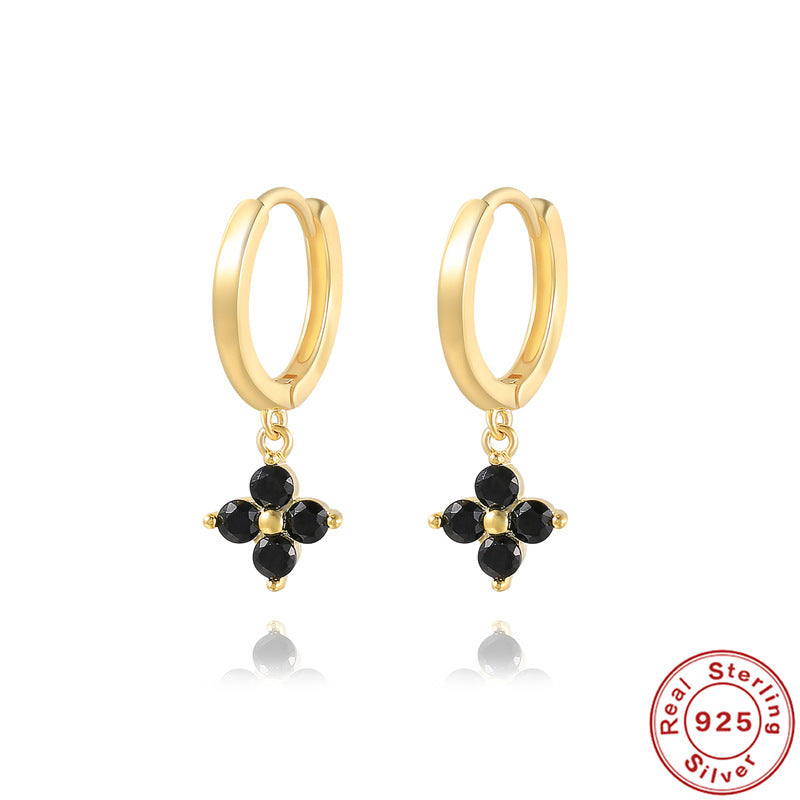 New Dignified Flowers Earrings For Women