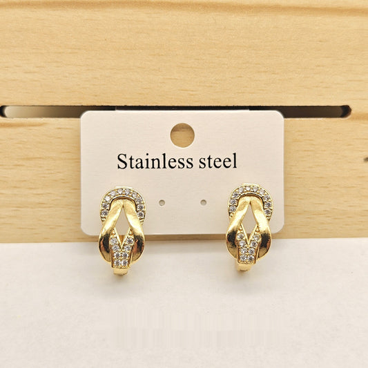 Zircon Earrings For Women Ear Clip