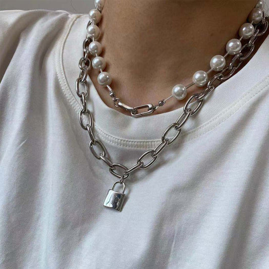 Women's Pearl Necklace Design Cool Style Jewelry
