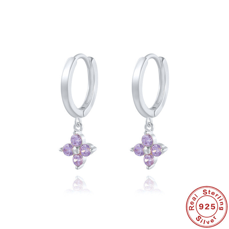 New Dignified Flowers Earrings For Women