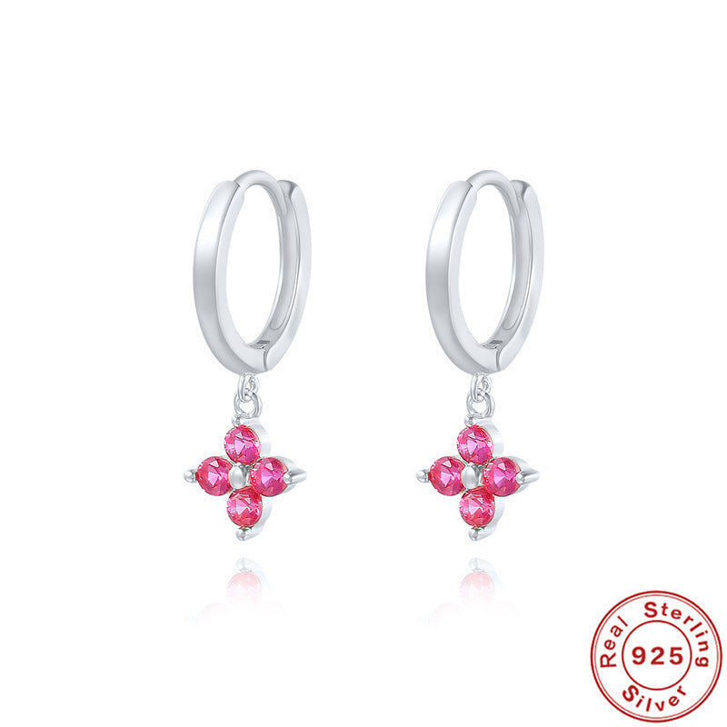 New Dignified Flowers Earrings For Women