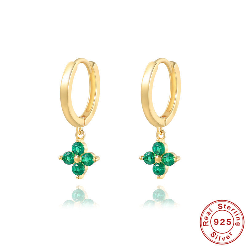 New Dignified Flowers Earrings For Women