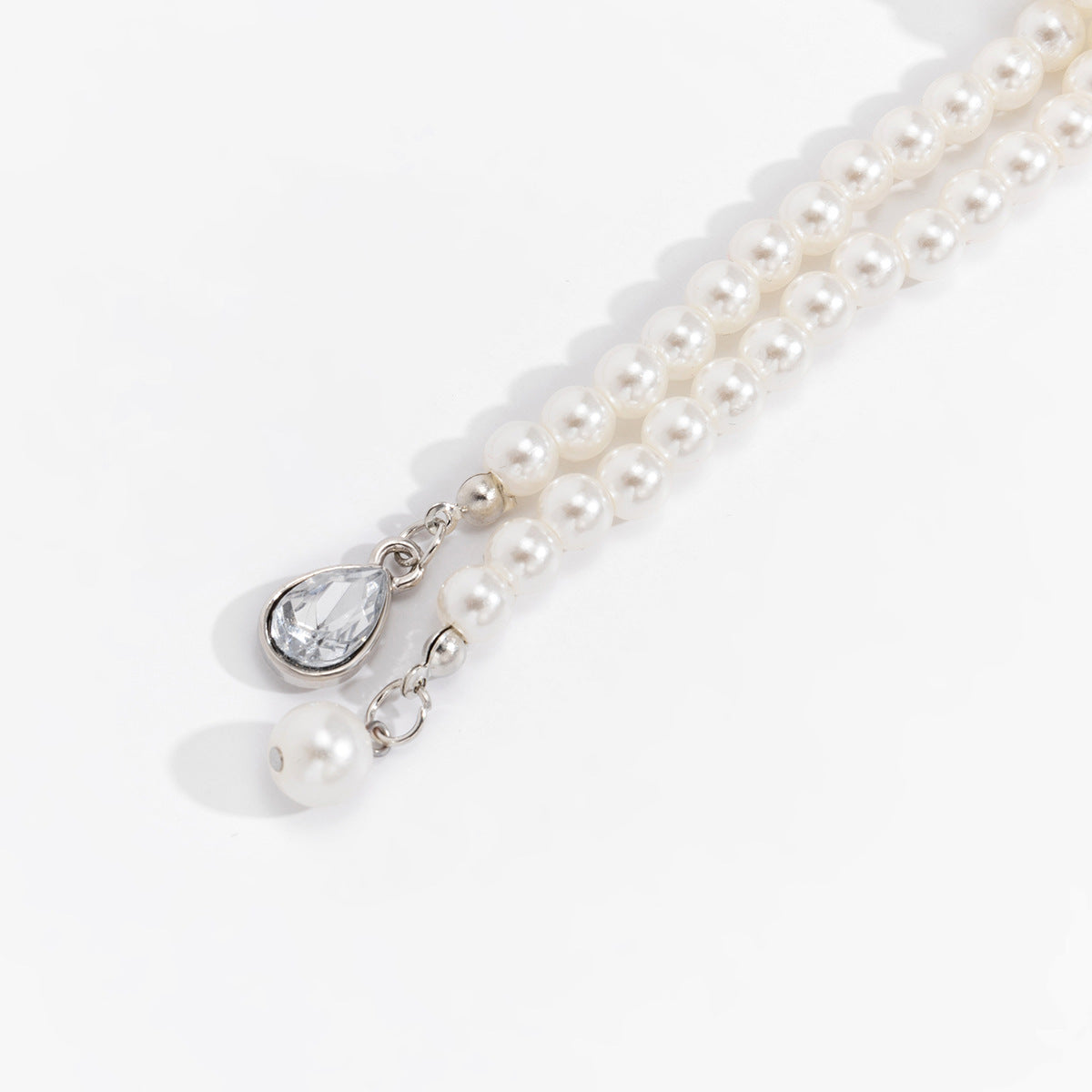 Jewelry Retro Trend Pearl Tassel Necklace Female